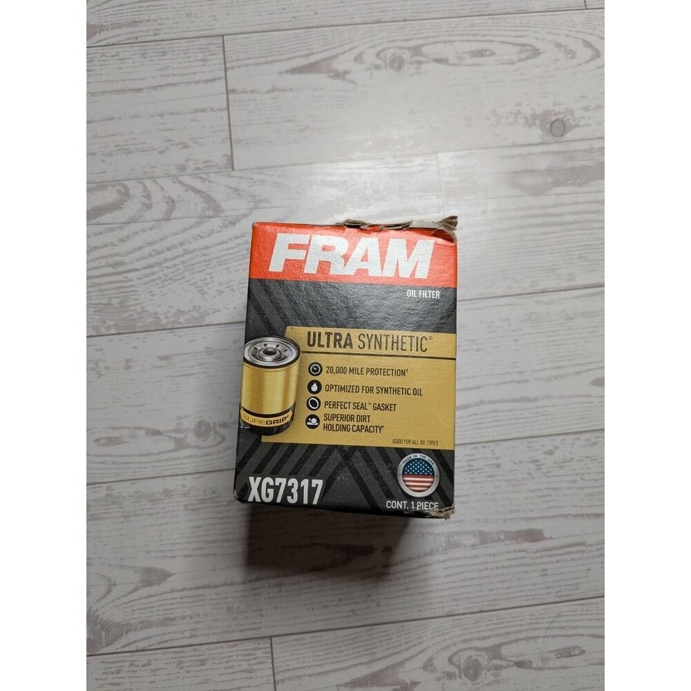 FRAM XG7317 Ultra Synthetic Engine Oil Filter New Open Box